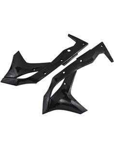 Tapas radiador Kawasaki Kxf250 negro Ka04747-001 UFO-Plast