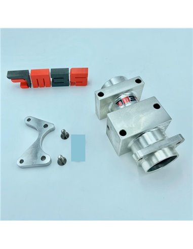 Buje completo M3S LTZ 400 KFX 400 DVX 400 con rodamientos y retenes