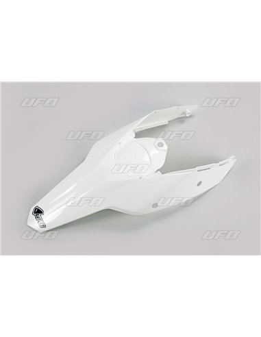 Guardabarros trasero W-Tapas laterales Ktm Exc blanco Kt04021-047 UFO-Plast