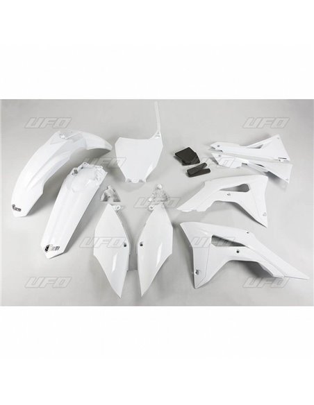Kit plastique Honda Crf450R blanc Hokit123-041 UFO-Plast