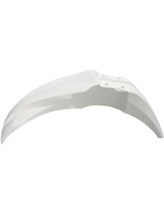 UFO-Plast front fender white Kawasaki KX250-450F
