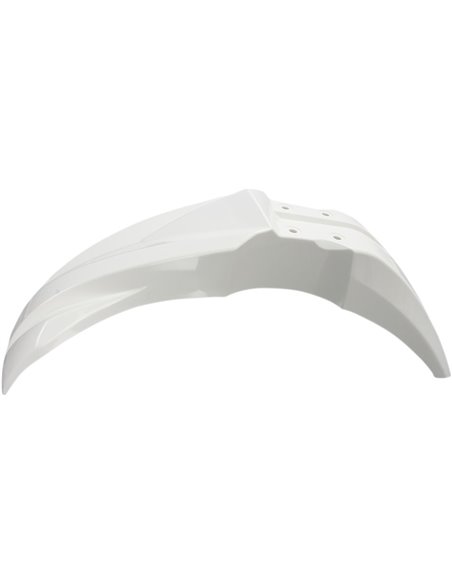UFO-Plast front fender white Kawasaki KX250-450F