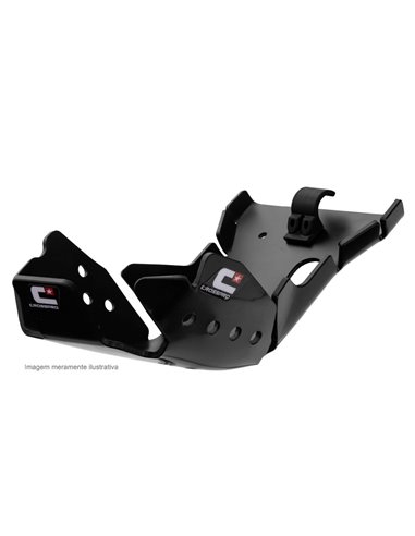 Protector de carter enduro Crosspro DTC negro Yamaha WR 250 F 2007-2014