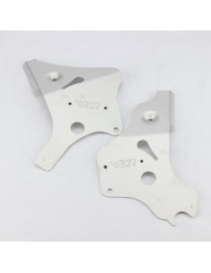 Protector lateral chasis aluminio B2R Yamaha YFZ 450 2004-2008
