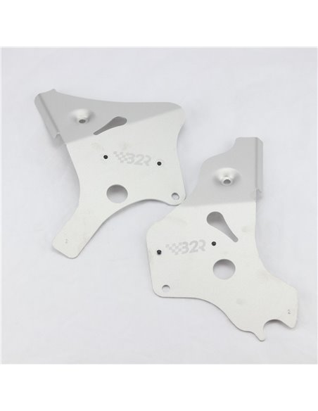Protector lateral chasis aluminio B2R Yamaha YFZ 450 2004-2008