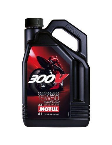 Aceite MOTUL 300V 4T RACING OFFROAD 10W50 4L