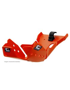 Protector de carter enduro Crosspro DTC NARANJA KTM EC EX 250F 21-22 GASGAS EC EX 250F 350F 21-22 HUSQVARNA FE 250 350 19-23