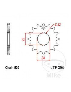 Piñón JTF394.16 DS 450