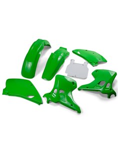 Kit plastique UFO-Plast Color couleur d'origine (1992) Kawasaki KX125-250 KAKIT195999