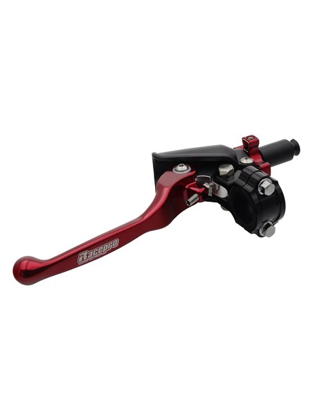 Maneta de embrague reversible roja Racepro con tensor rapido universal