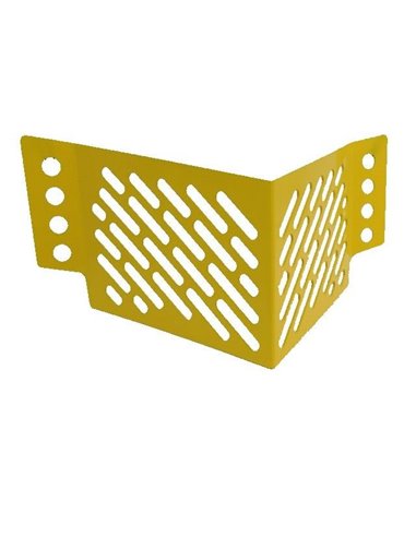 Protector radiador B2R Suzuki LTR amarillo