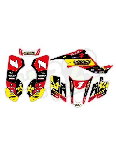 Kit adhesivos recubrimiento completo Suzuki LTZ 400 rockstar