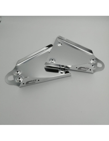 Protector trapecios Crosspro aluminio pulido LTZ 400 KFX 400 DVX 400