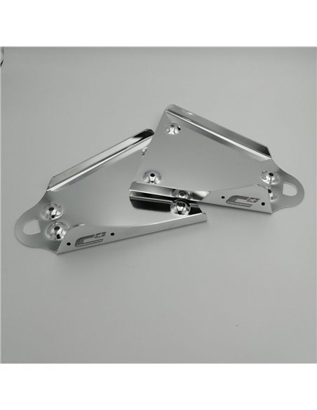 Protector trapecios Crosspro aluminio pulido LTZ 400 KFX 400 DVX 400
