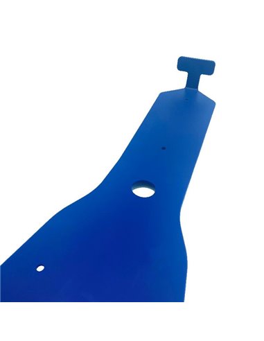 Protector chasis B2R azul LTZ 400 KFX 400 DVX 400