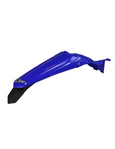 Guardabarros trasero UFO-Plast + portamatrículas con LED azul Yamaha WR450F