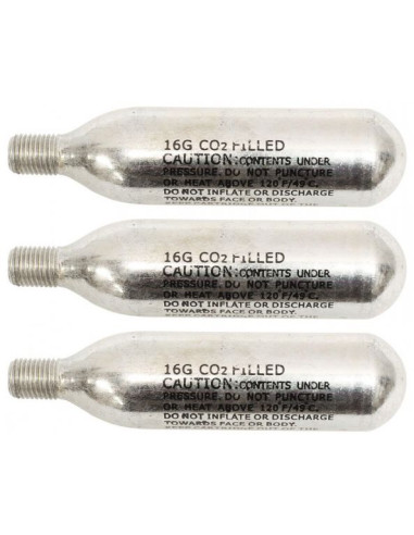 RECARGAS CO2 16GR 3UNIDADES