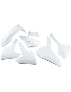Kit de plásticos Husqvarna Tx-Te-Fe branco Hukit621-041 UFO-Plast