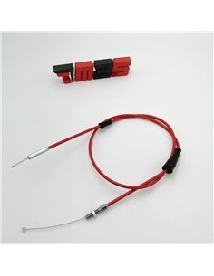 Cable Gas M3S  con funda Roja TRX 450 R/ER para mando de gas