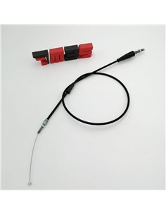 Cable Gas M3S con funda Negra LTZ 400 KFX 400 DVX 400 para mando de gas