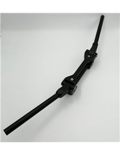 Manillar Negro Con silenblocks 28 mm " Tipo Flex"