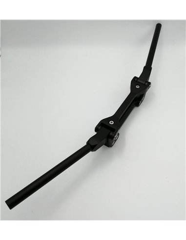 Manillar Negro Con silenblocks 28 mm " Tipo Flex"