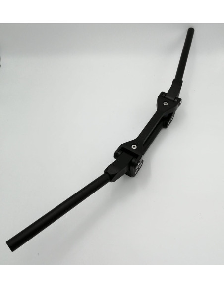 Manillar Negro Con silenblocks 28 mm " Tipo Flex"