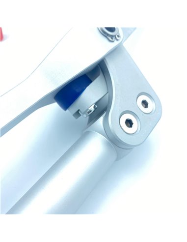 Manillar Negro Con silenblocks 28 mm " Tipo Flex"