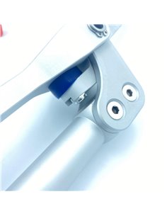 Manillar Plata Con silenblocks 28 mm " Tipo Flex"