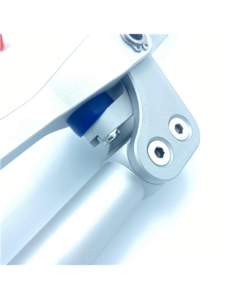 Manillar Plata Con silenblocks 28 mm " Tipo Flex"