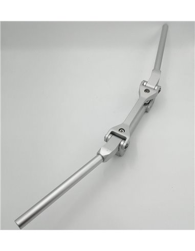 Manillar Plata Con silenblocks 28 mm " Tipo Flex"