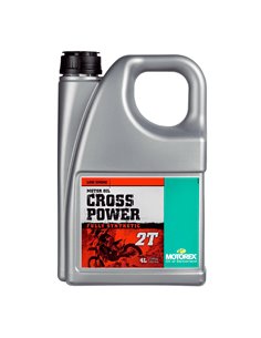 Aceite MOTOREX Cross Power mezcla 2t 4l.