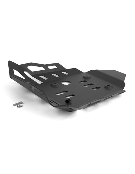 Protector de carter trail aluminio negro texturado BMW R 1200 GS 2008-20012