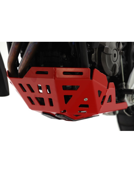 Protector de carter trail aluminio rojo CROSSPRO YAMAHA XTZ 700 TÉNÉRÉ Euro 5 21-23