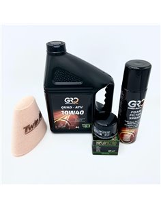 KIT ACEITES Y FILTROS B2R-GRO-HIFLO-TWIN AIR YFM 660 RAPTOR