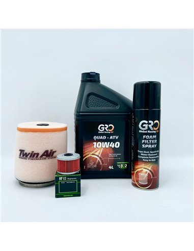 KIT ACEITES Y FILTROS B2R-GRO-HIFLO-TWIN AIR TRX 400 99-17