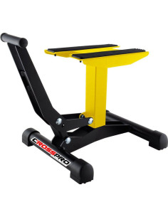 Caballete Xtreme Crosspro con elevador amarillo