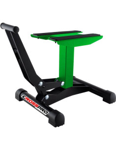 Caballete Xtreme Crosspro con elevador verde
