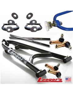 Trapecios Laeger's Long Travel  KFX 450 R  +2 con regulación avance (+10 cm totales)