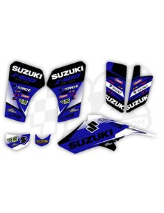 Kit adhesivos Suzuki LTZ 400 by B2R azul