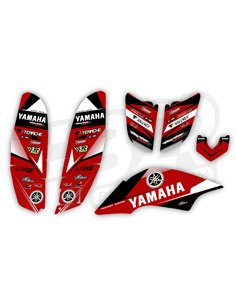 Kit adhesivos B2R  Yamaha YFM 660 rojo