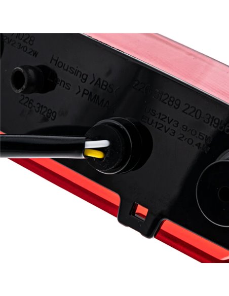 Kit adhesivos Fox Yamaha YFM 660 rojo