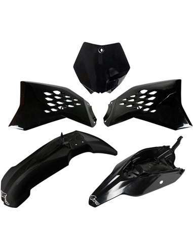 Kit de plásticos KTM SX65 negro UFO-Plast Ktkit525-001