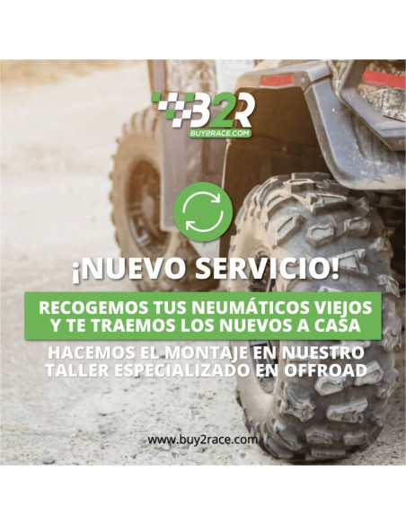 PACK AHORRO servicio montaje 4 neumáticos QUAD by B2R