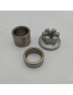 Kit remplazo para eje RPM Dominator II TRX 450 R/ER  (Tuerca + casquillos )