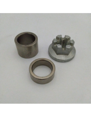 Kit remplazo para eje RPM Dominator II TRX 450 R/ER  (Tuerca + casquillos )