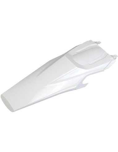 Guarda-lamas traseiro de motocross Husqvarna branco UFO-Plast Hu03399040