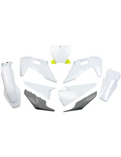 Kit Plastique Blanc-Gris Husqvarna UFO-Plast Hukit622999X
