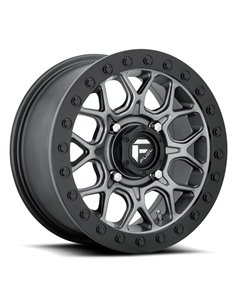 Llanta reforzada con beadlock FUEL TECH Mate Antracita 15x7 +38mm 4x137 Can Am x3