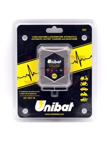 Cargador bateria UNIBAT 6/12v 1A